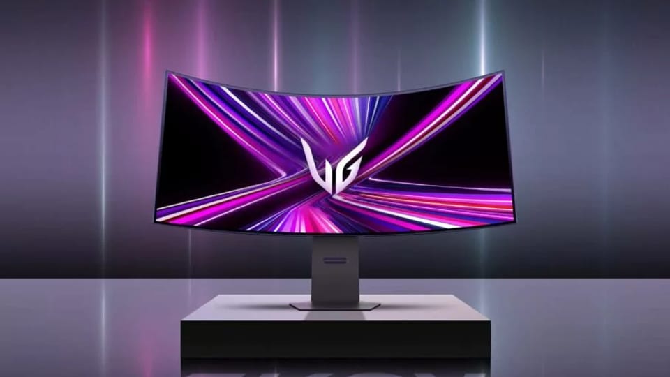 ال‌جی مانیتور گیمینگ 5K2K خمیده OLED را رونمایی کرد