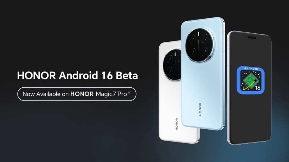 اندروید 16 به هانور می‌آید! انتشار نسخه آزمایشی برای Magic 7 Pro