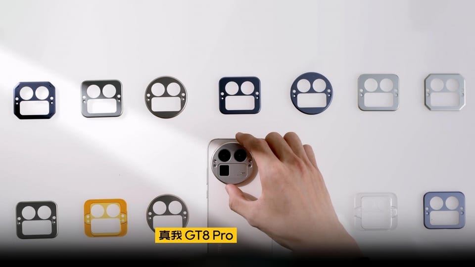 انقلابی در طراحی گوشی‌ها: Realme GT 8 Pro با دوربین‌های قابل تعویض و چرم بازیافتی معرفی شد