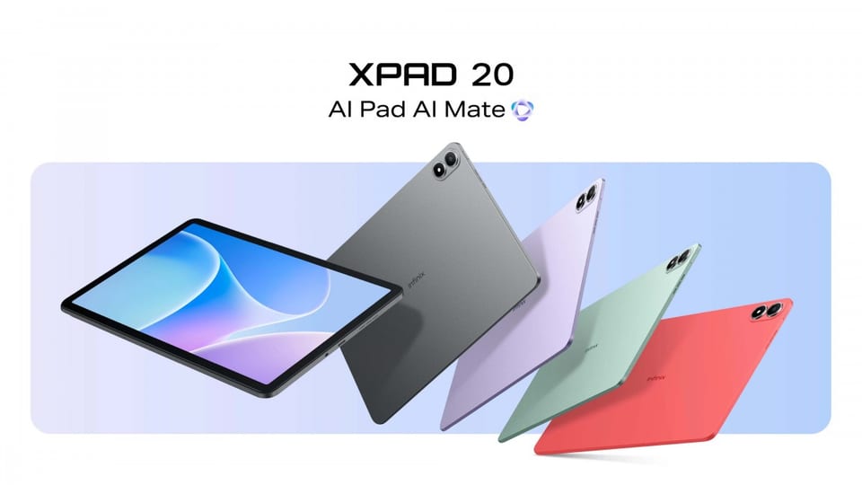 اینفینیکس Xpad 20 معرفی شد: تبلت مقرون‌به‌صرفه با قابلیت‌های هوش مصنوعی و باتری غول‌پیکر