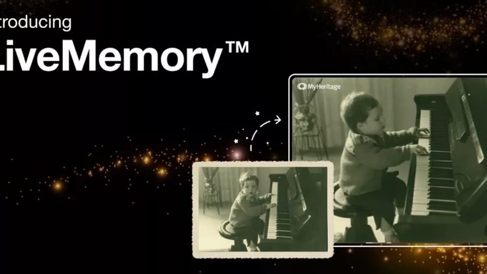 تبدیل عکس به فیلم با هوش مصنوعی؛ MyHeritage این کار را ممکن کرد