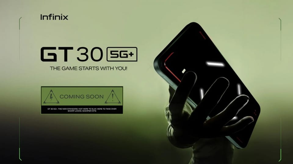 خبر هیجان‌انگیز برای گیمرها: تاریخ عرضه گوشی گیمینگ Infinix GT 30 5G+ اعلام شد