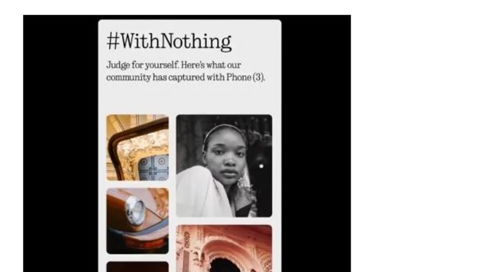 رسوایی Nothing Phone (3): تصاویر دوربین واقعی نبودند