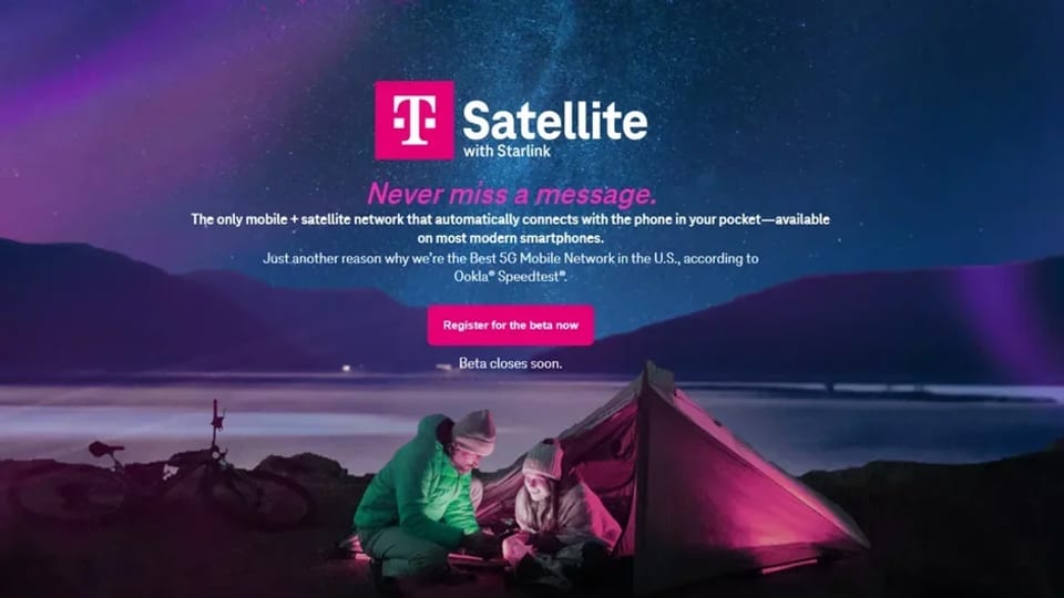 شگفتی تی-موبایل: کاربران AT&T مشتریان پر و پا قرص سرویس ماهواره‌ای T-Satellite شدند