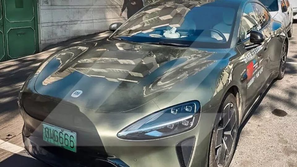 شیائومی SU7 در خیابانهای تهران؛ یک حضور جنجالی