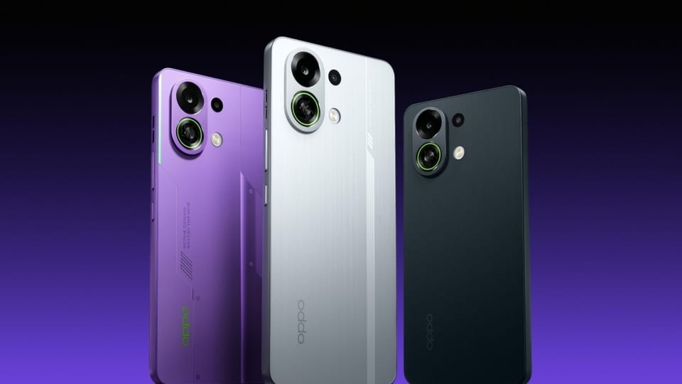 عرضه سری Oppo K13 Turbo در هند؛ مجهز به فن خنککننده داخلی و پردازندههای قدرتمند