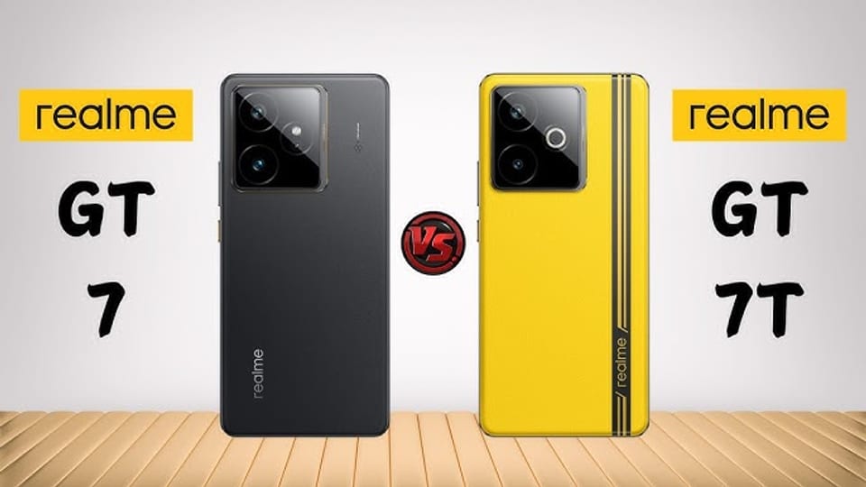 مقایسه Realme GT 7 و GT 7T: کدام یک با تخفیف‌های فعلی ارزش خرید بیشتری دارد
