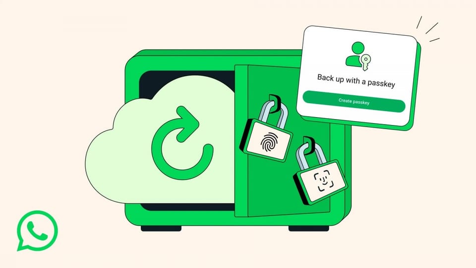 واتساپ امنیت بکاپها را متحول میکند؛ جایگزینی رمز ۶۴ رقمی با Passkey