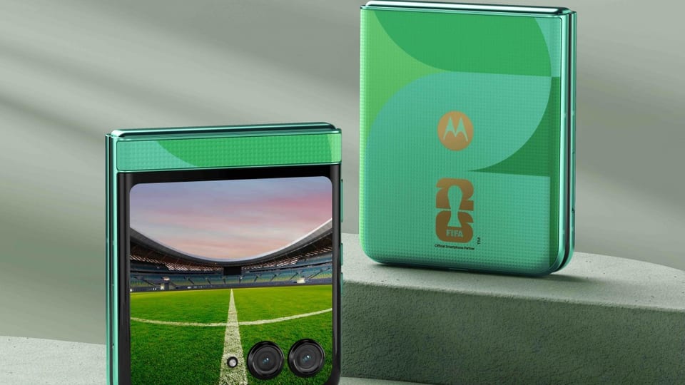 ورود ویژه موتورولا به جام جهانی؛ رونمایی از Motorola Razr 60 نسخه اختصاصی