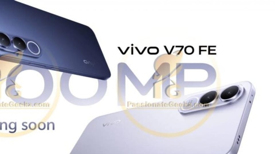 ویوو V70 FE؛ گوشی هیولا با باتری ۷۰۰۰ میلیآمپر و دوربین ۲۰۰ مگاپیکسلی