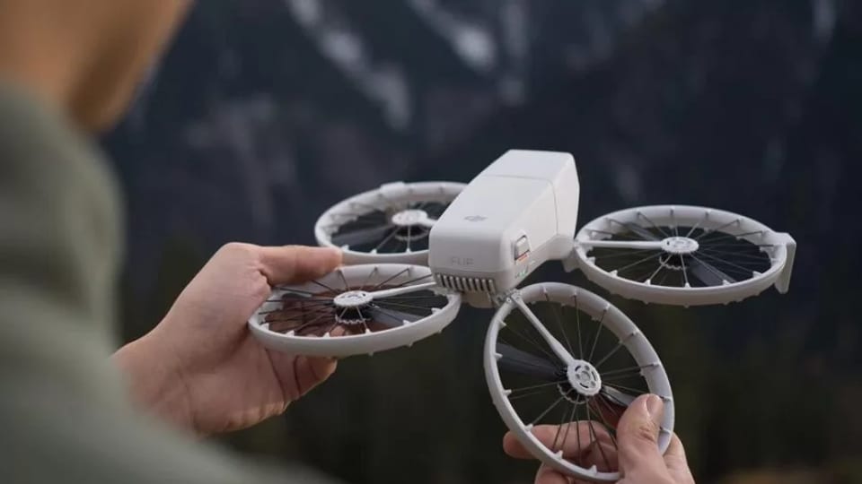 پهپاد جیبی DJI Flip: فیلمبرداری هوایی با کیفیتی جدید