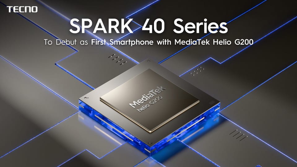 پیشتازی در قدرت: معرفی Tecno Spark 40 Pro+ با تراشه Helio G200