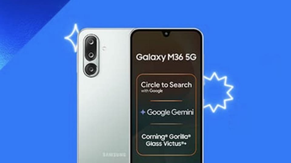 گلکسی M36 سامسونگ معرفی شد: قدرت اگزینوس و باتری 6000mAh