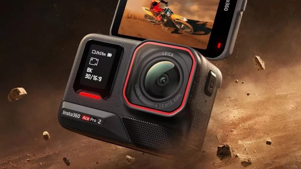 Ace Pro 2: دوربین اکشن جدید اینستا 360 با قابلیت‌های هوش مصنوعی