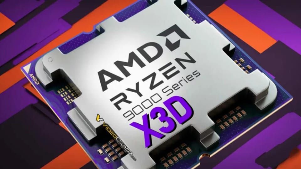 AMD پردازنده‌های گیمینگ جدید رایزن 9 X3D را در ۲۲ اسفند معرفی می‌کند