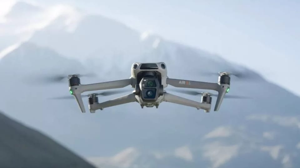DJI Air 3S: پهپاد جدید با دوربین دوگانه و قابلیت‌های شگفت‌انگیز