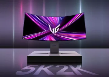 ال‌جی مانیتور گیمینگ 5K2K خمیده OLED را رونمایی کرد