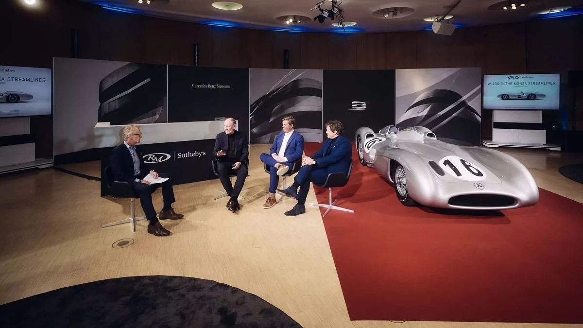 مرسدس بنز W196 Stromlinienwagen دومین خودروی گران قیمت در جهان شد