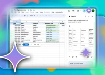 Google Sheets با قدرت هوش مصنوعی متحول شد: تجربه کاربری سریع‌تر و هوشمندانه‌تر!