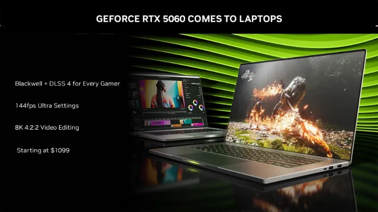 رونمایی انویدیا از کارتهای گرافیک جدید: RTX 5060 Ti و RTX 5060 با عملکردی خیرهکننده و قیمتی مناسب!