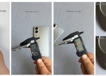بازی قدرت تغییر کرد! اینفینیکس Hot 60 Pro+ از گلکسی S24 Ultra هم باریک‌تر و سبک‌تر شد