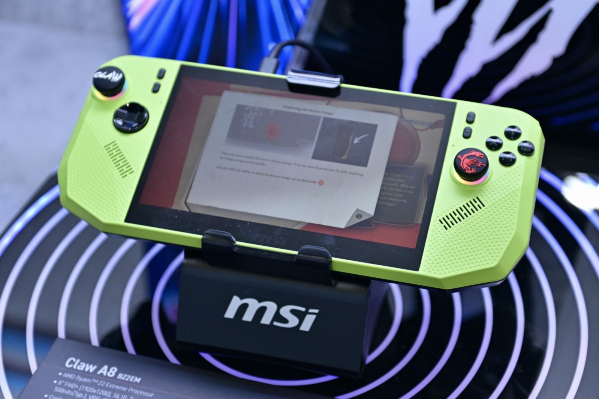 رونمایی انقلابی: MSI Claw با تراشه‌های اینتل و AMD به میدان می‌آید
