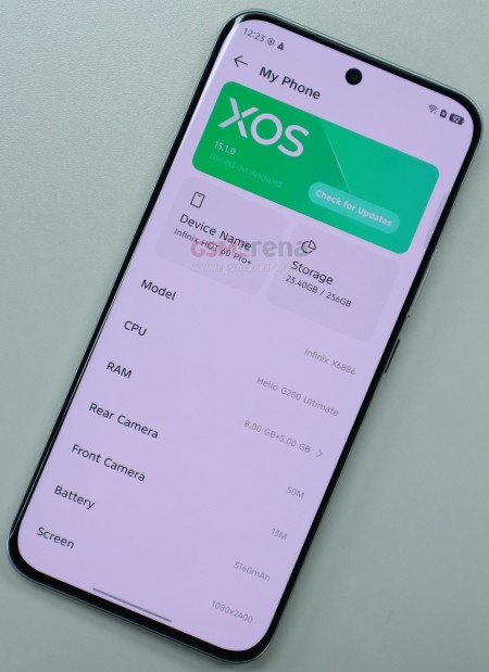 رقابت با سامسونگ: اینفینیکس Hot 60 Pro+ با باتری بزرگتر و وزن کمتر از گلکسی S25 Edge