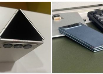 رکوردشکنی Tecno Phantom Ultimate G Fold: باریک‌ترین گوشی تاشو سه‌گانه با جزئیات کامل در تیزر رسمی