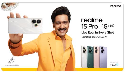 تاریخ رونمایی Realme 15 و 15 Pro اعلام شد: آیا «AI Party Phone» غوغا میکند