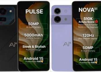 انقلاب حریم خصوصی در هند: Ai+ Pulse و Nova 5G با سیستم عامل NxtQuantum OS معرفی شدند!