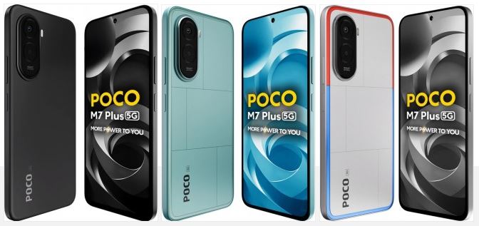 رونمایی Poco M7 Plus با باتری ۷,۰۰۰ میلی‌آمپر؛ باریک‌ترین میان‌رده با انرژی بالا