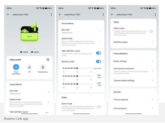 بررسی Realme Buds T200؛ هدفون بیسیم اقتصادی با کیفیت صدای شگفتانگیز