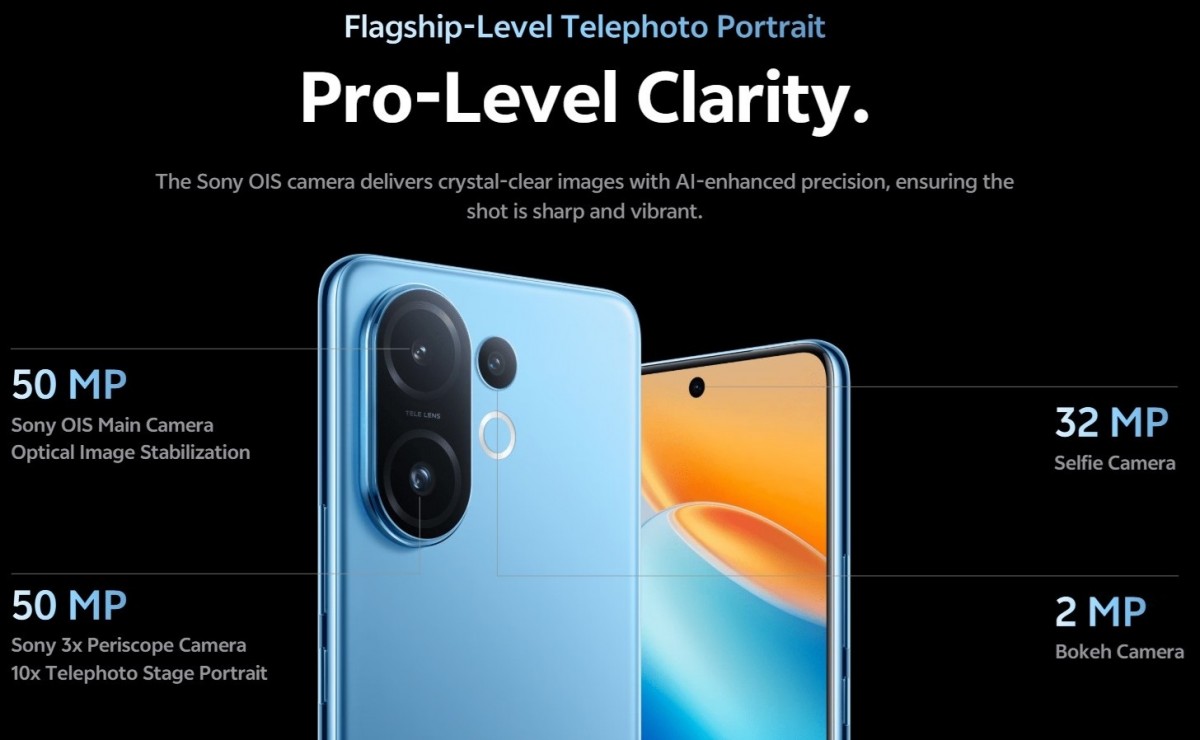 ویوو T4 Pro با تراشه قدرتمند و دوربین پریسکوپی ۵۰ مگاپیکسلی معرفی شد
