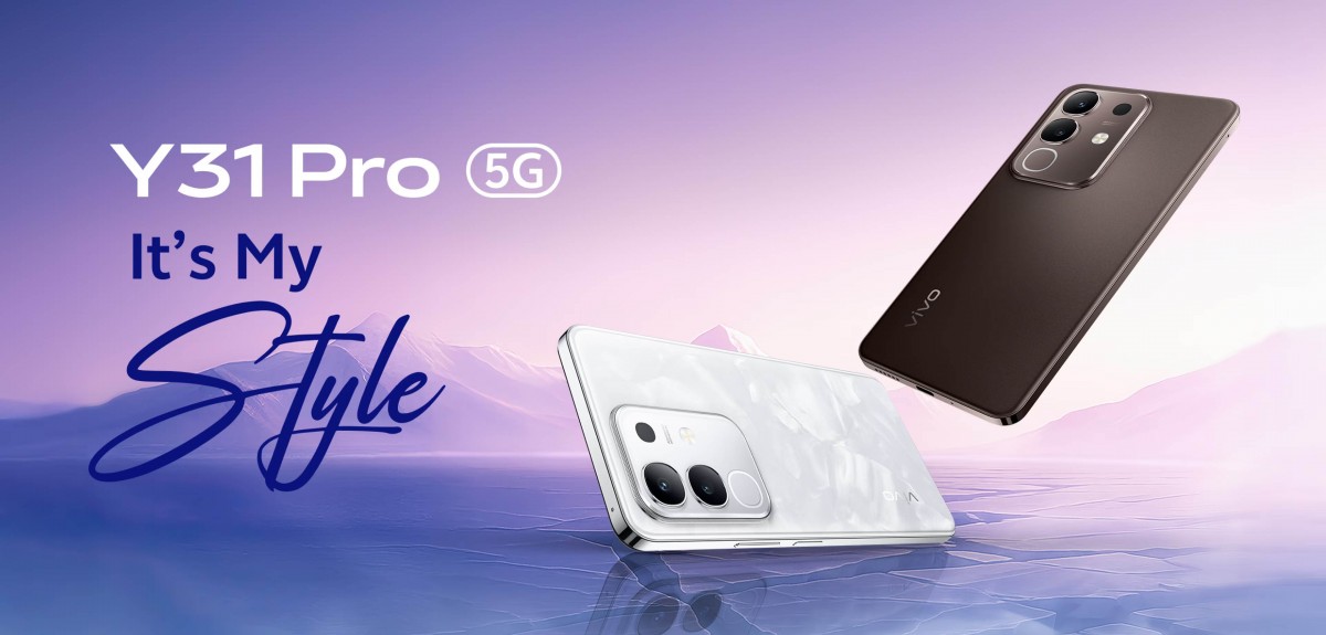 رونمایی رسمی vivo Y31 5G و Y31 Pro 5G؛ دو عضو جدید سری Y