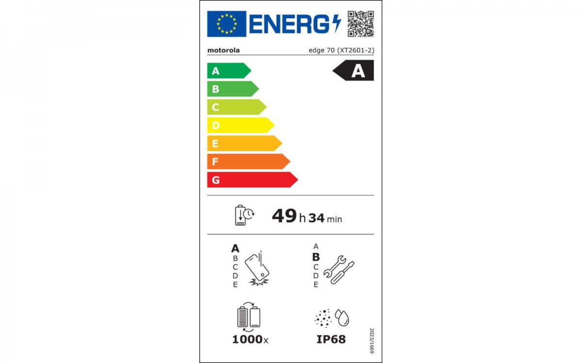 موتورولا Edge 70 با طراحی باریک و سبک؛ تمام مشخصات آن پیش از عرضه و با تأییدیه اروپا فاش شد
