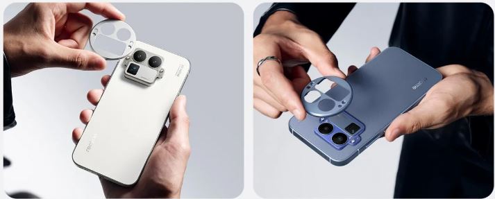 طراحی ریلمی GT 8 Pro لو رفت؛ ماژول دوربین ماژولار شبیه لگو