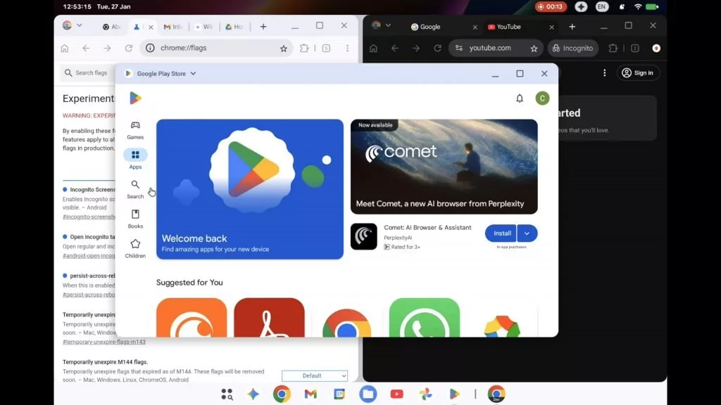 نسخه دسکتاپ اندروید به نمایش گذاشته شد