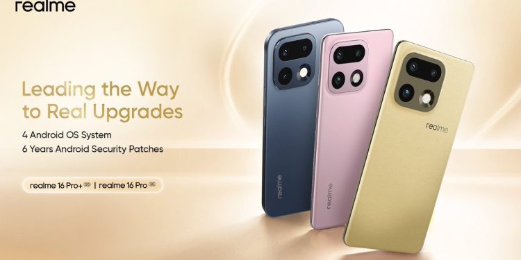 خبر خوش برای کاربران ریلمی؛ پشتیبانی نرم‌افزاری سری Realme 16 Pro افزایش یافت