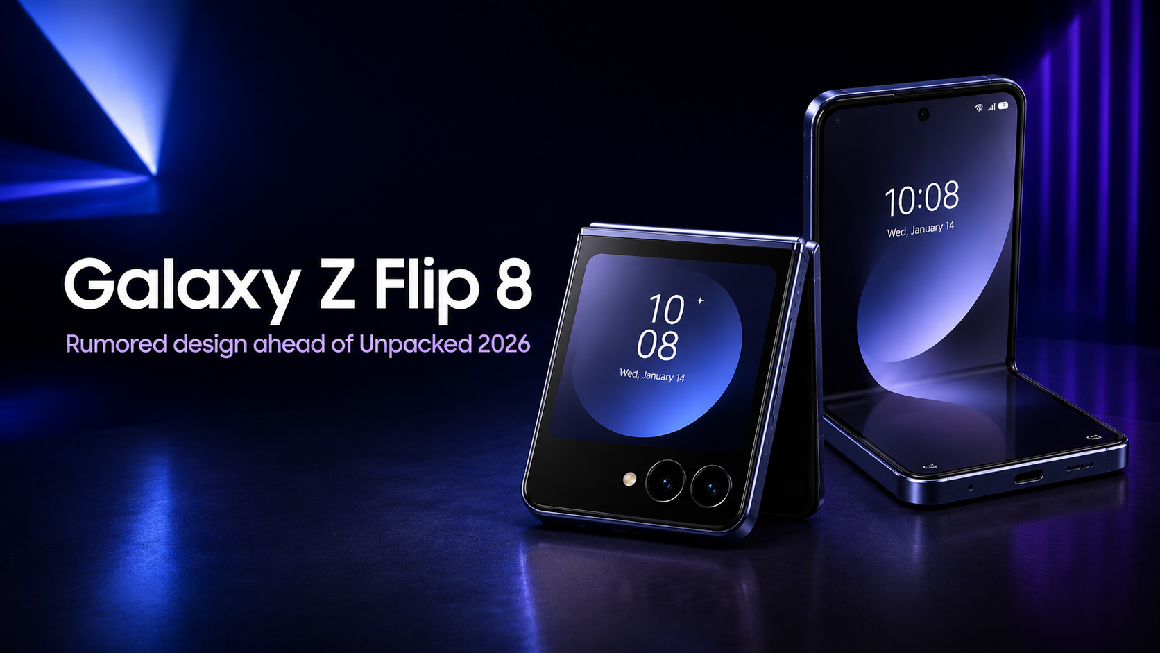 مراسم Galaxy Unpacked 2026؛ از گلکسی Z Fold 8 و Z Flip 8 چه انتظاری داریم؟